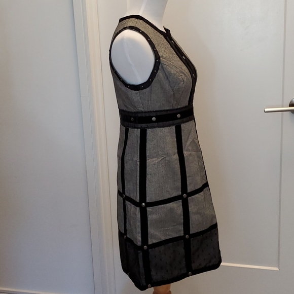 Anna Sui for Target Grey Black Lace Dress - Perfect for Fall - Picture 3 of 9